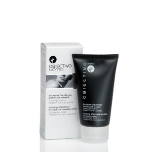 Soothing aftershave emulsion