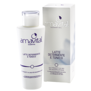 Latte detergente e tonico