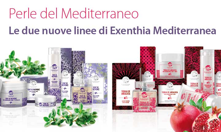 Svelate ieri le due nuove linee di Exenthia Mediterranea.