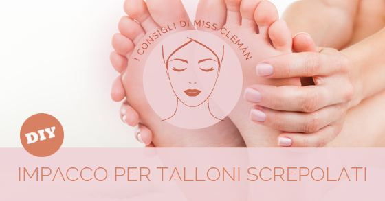 Impacco per talloni screpolati