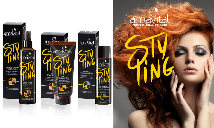 Scopri lo Styling professionale con la nuova linea Amavital.